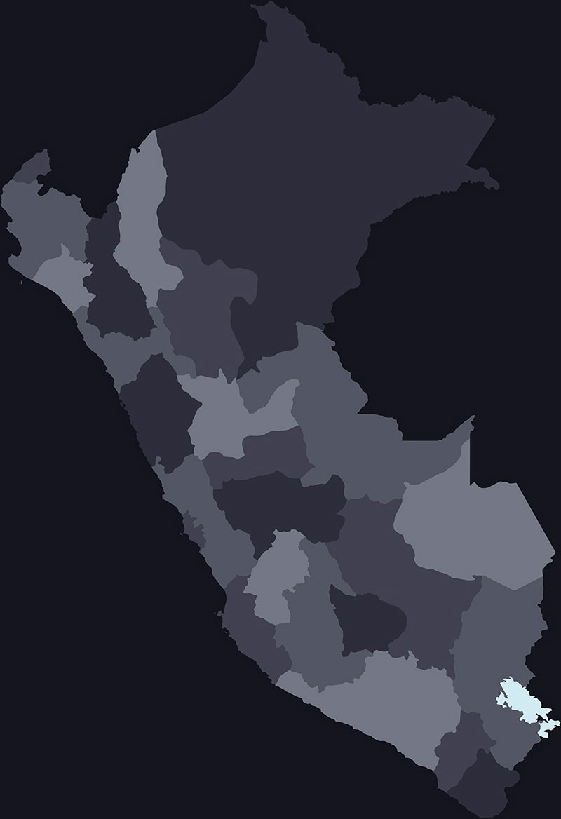 Mapa del Perú